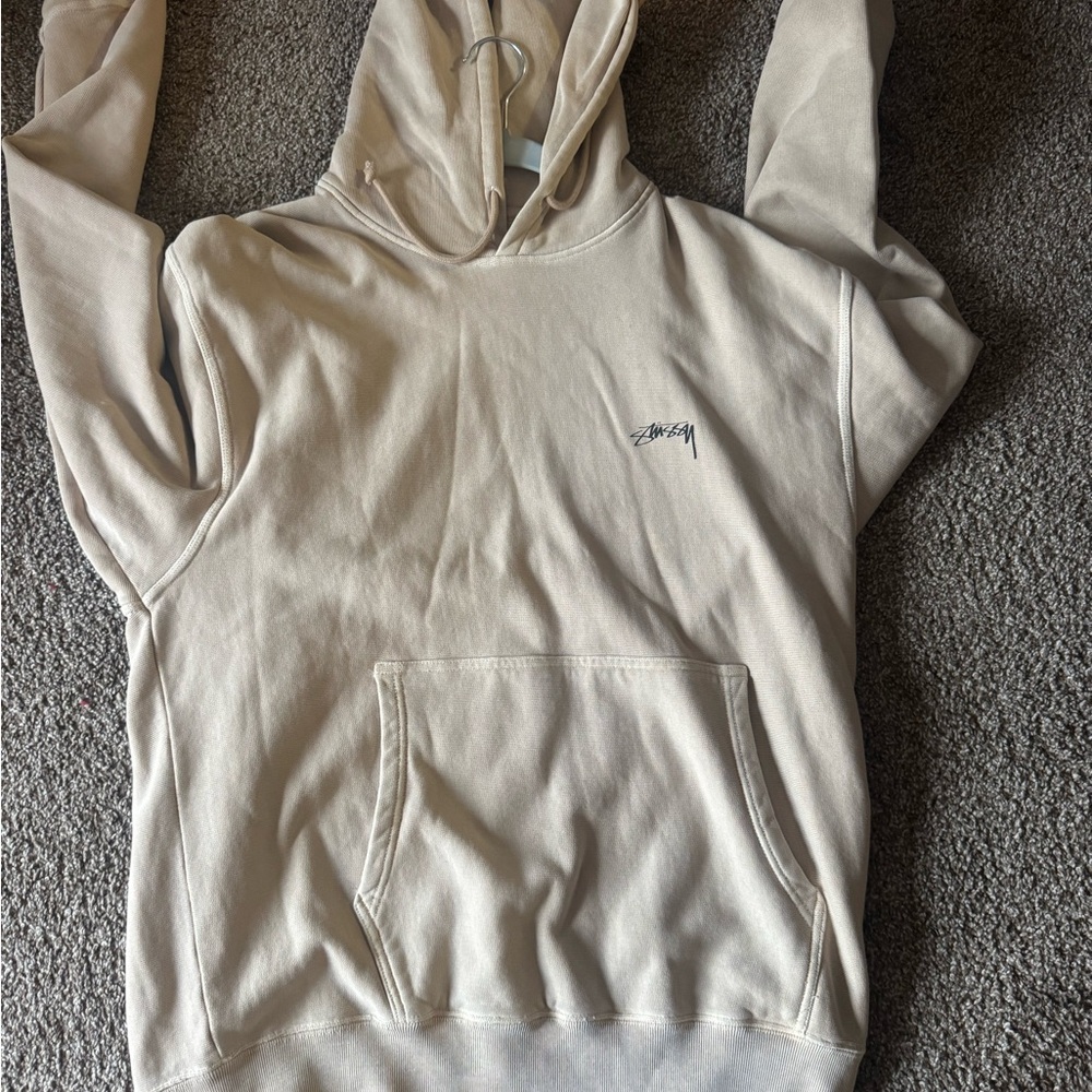 Stussy Off-White Hoodie for Men